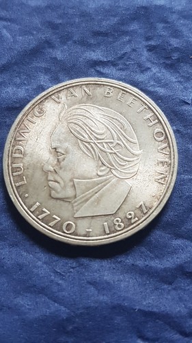 Silbermünze brd ludwig - 5,
