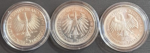 Brd silber gedenkmünzen - 5, dm