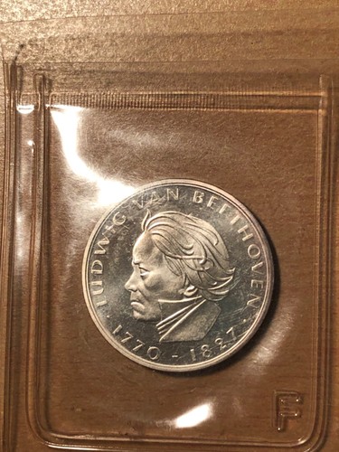 Münze mark 1970 beethoven - münze, f