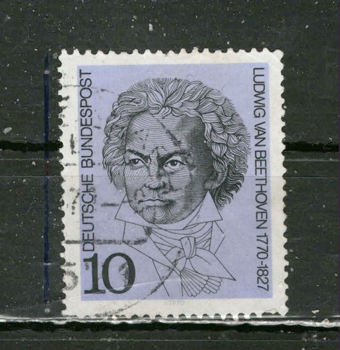 Mi616 briefmarke brd 1970 - mi616,