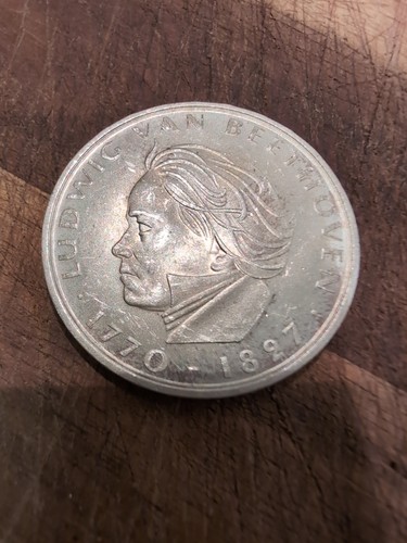 Gedenkmünze ludwig von - dm,