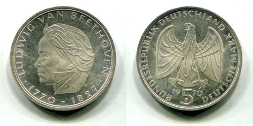 Brd 1970 silber - 1970, f