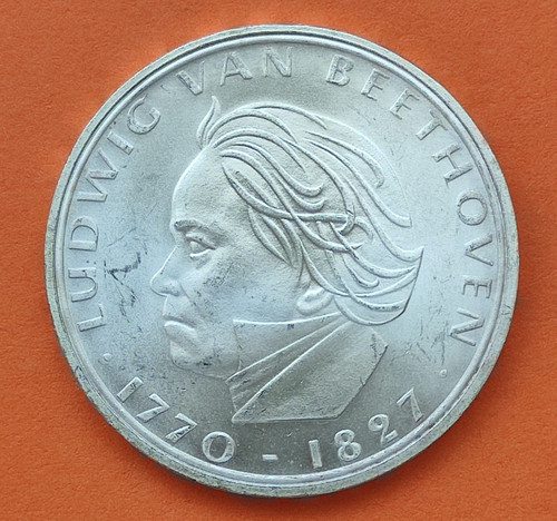 Deutsche mark 1970 f - 5,