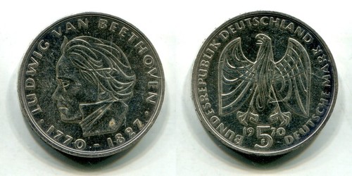 Brd 1970 silber - 5,
