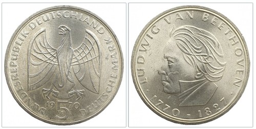 Brd deutsche mark 1970 - brd,